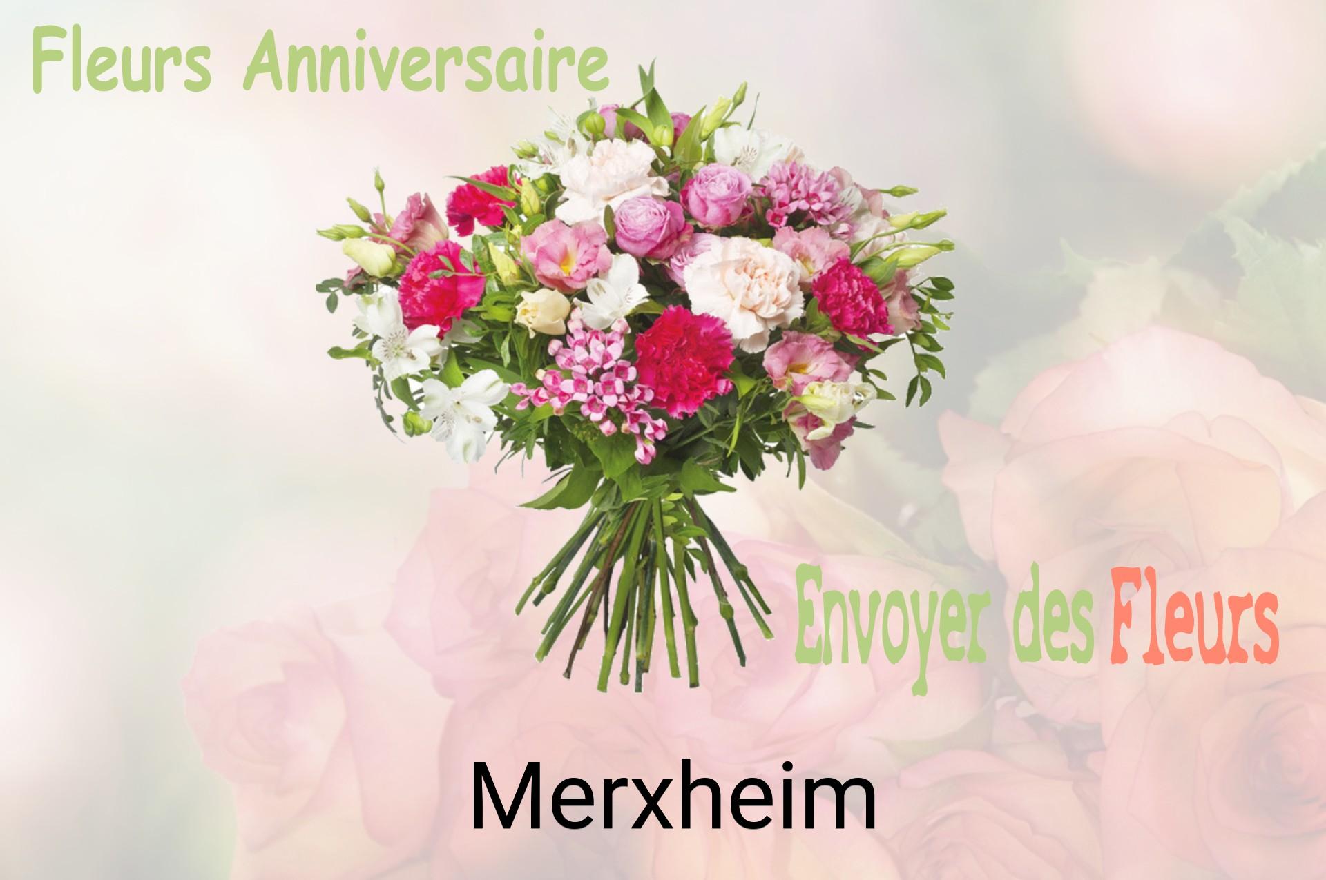 Bouquet de fleurs d’anniversaire livré à Merxheim